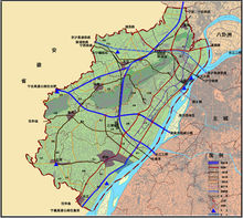 浦口主要干道图