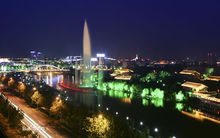 东明县夜景