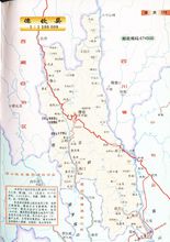 德钦县地图