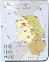 怀远县区位——“长三角”经济圈腹地