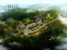 东月沟 麻崖子 鸟瞰（效果图）